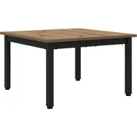 vidaXL Couchtisch Kunsthandwerk Eiche 60 x 60 x 36 cm Holzwerkstoff