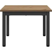 vidaXL Couchtisch Kunsthandwerk Eiche 50 x 50 x 36 cm Holzwerkstoff