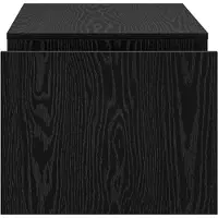 vidaXL Couchtisch Schwarz Eichen-Optik 90 x 45 x 35 cm Holzwerkstoff