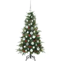 vidaXL Kira (mit LEDs und Silberkugeln)