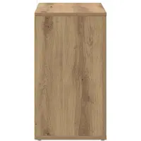 vidaXL Sideboard Artisan-Eiche 80 x 30 x 53 cm Holzwerkstoff