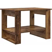 vidaXL Couchtisch Altholz 72 x 50 x 50 cm Holzwerkstoff