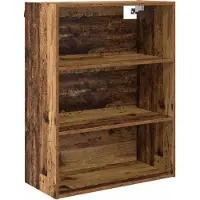 vidaXL Highboard Altholz 69,5 x 32,5 x 180 cm Holzwerkstoff