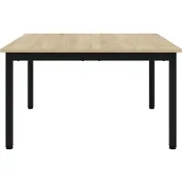 vidaXL Couchtisch Sonoma 80 x 80 x 45 cm Holzwerkstoff