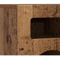 vidaXL TV-Schränk ELST 80 x 35 x 40 cm Altholz Holzwerkstoff