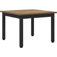 vidaXL Couchtisch Kunsthandwerk Eiche 50 x 50 x 36 cm Holzwerkstoff