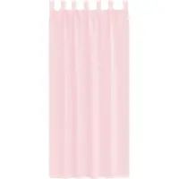 vidaXL Voile Vorhänge mit Schlaufen 2 Stk. Hellrosa 140x225 cm