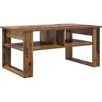 vidaXL Couchtisch Altholz 96 x 54 x 44 cm Holzwerkstoff