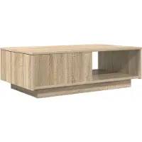 vidaXL Couchtisch Sonoma-Eiche 95 x 55 x 31 cm Holzwerkstoff