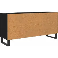 vidaXL TV-Schränk 103,5 x 30 x 50 cm Schwarz Eichen-Optik