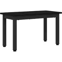 vidaXL Couchtisch Schwarz Eichen-Optik 60 x 30 x 36 cm Holzwerkstoff