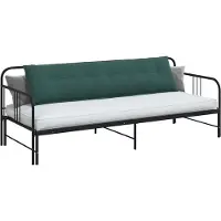 vidaXL Rückenkissen Dunkelgrün 200 x 50 cm Cordstoff