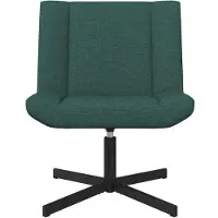 vidaXL Drehstuhl Dunkelgrün 63 x 75 x 76 cm Stoff