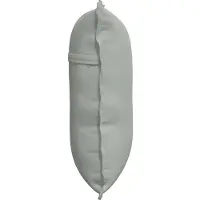 vidaXL Rückenkissen Hellgrau 60 x 50 cm Cordstoff