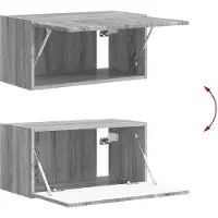 vidaXL TV-Schrankset 5 pcs Graues Sonoma Holzwerkstoff