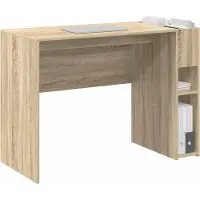 vidaXL Schreibtisch Sonoma-Eiche Holzwerkstoff 109 x 50 x 78 cm