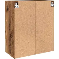 vidaXL Wandschrank 60 x 31 x 70 cm Holzwerkstoff Altholz