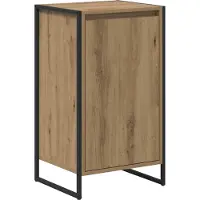 vidaXL Sideboard Kunsthandwerk Eiche 43 x 36 x 75,5 cm Holzwerkstoff