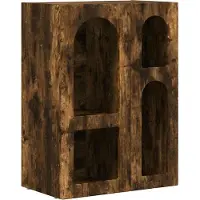 vidaXL Sideboard ELST Geräucherte Eiche 59 x 35 x 80,5 cm