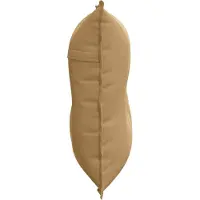 vidaXL Rückenkissen Braun 80 x 50 cm Cordstoff