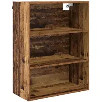 vidaXL Highboard Altholz 69,5 x 32,5 x 180 cm Holzwerkstoff
