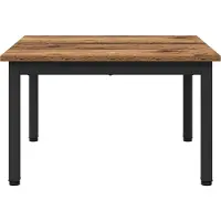 vidaXL Couchtisch Altholz 60 x 60 x 36 cm Holzwerkstoff