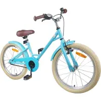 vidaXL Kinderfahrrad 20 Zoll für 6-11 Jahre alt Himmelblau