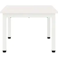 vidaXL Couchtisch Weiß 60 x 50 x 36 cm Massives Kiefernholz