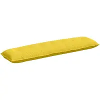 vidaXL Rückenkissen Helles Gelb 200 x 19 x 50 cm Stoff