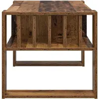 vidaXL Couchtisch Altholz 92 x 49,5 x 45 cm Holzwerkstoff
