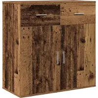 vidaXL Sideboard Altholz 78 x 38 x 80 cm Holzwerkstoff