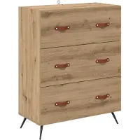vidaXL Highboard Artisan-Eiche 69,5 x 34 x 180 cm Holzwerkstoff