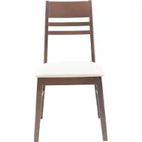 vidaXL Esszimmerstühle 2 stk. Massives Gummiholz Hellbraun