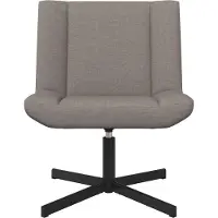 vidaXL Drehstuhl Taupe 63 x 75 x 76 cm Stoff
