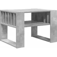 vidaXL Couchtisch Beton Grau 66 x 49,5 x 45 cm Holzwerkstoff