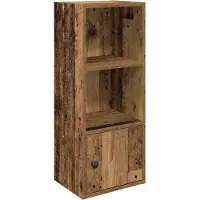 vidaXL Bücherregal Altholz-Optik 31x24x77 cm Holzwerkstoff