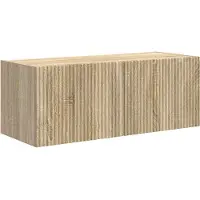 vidaXL TV-Wandschrank Sonoma 78,5 x 31 x 29,5 cm Holzwerkstoff