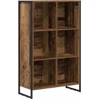 vidaXL Bücherregal Altholz 99,5 x 30 x 108,5 cm Holzwerkstoff