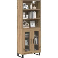 vidaXL Highboard 2 Stk. Artisan-Eiche 69,5 x 34 x 180 cm