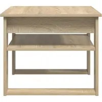 vidaXL Couchtisch Sonoma-Eiche 64 x 54 x 44 cm Holzwerkstoff