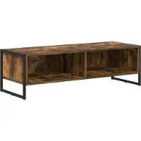 vidaXL TV-Schränk Raucharbe 100 x 36,5 x 30,5 cm Holzwerkstoff