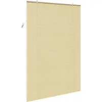 vidaXL Rollo Natur 140 x 220 cm Bambus