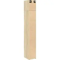 vidaXL Hochschrank Schmal Sonoma-Eiche 30x42,5x225 cm Holzwerkstoff