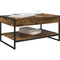 vidaXL Couchtisch Raucharbe 80 x 50 x 40 cm Holzwerkstoff