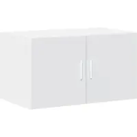 vidaXL Wandschrank Weiß 70x42,5x40 cm Holzwerkstoff