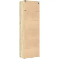 vidaXL Hochschrank Sonoma-Eiche 70x42,5x225 cm Holzwerkstoff