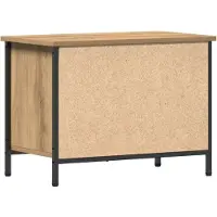 vidaXL TV-Schränk 60 x 35 x 45 cm Artisan-Eiche Holzwerkstoff
