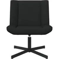 vidaXL Drehstuhl Schwarz 63 x 75 x 76 cm Stoff