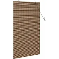 vidaXL Rollo Braun 100 x 160 cm Bambus