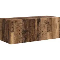vidaXL TV-Wandschrank 2 pcs Altholz 78,5 x 31 x 29,5 cm Holzwerkstoff